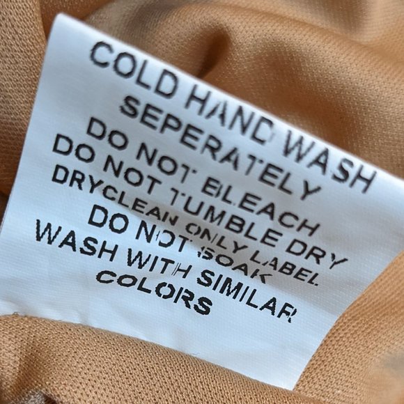 For Her NYC Navy Crochet Floral V Neckline Cap Sleeve Peplum Style Blouse - XL - Picture 13 of 13